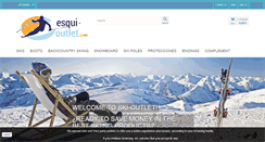 Desktop Screenshot of esqui-outlet.com